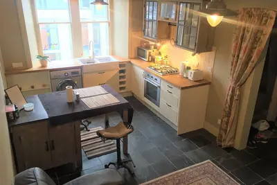 Image de Southside Flat, à quelques pas du Royal Mile, surplombant le siège d'Arthur.