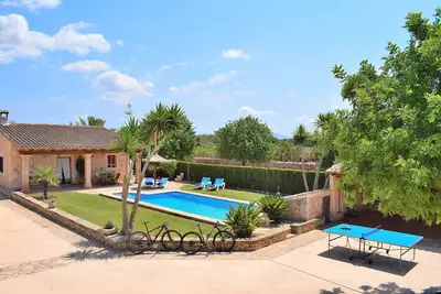 Image de S'Estret 184 magnifique finca avec piscine privée, terrasse, jardin agréable et tennis de table