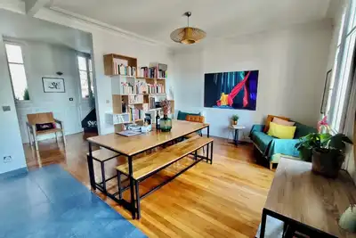 Image de ✨Unique : joli duplex à Montmartre 105m2, 3 chambres, idéal pour une famille✨