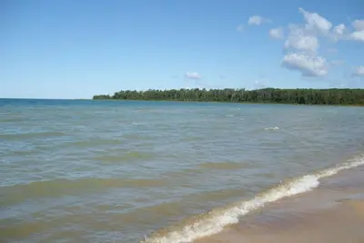 Image de Cottage historique sur la meilleure plage dans la zone de Mackinaw