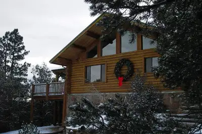 Image de Retraite de maison de style spa à Sandia Mountain