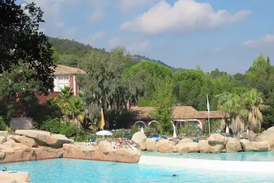Image de App 3 pièces, résidence privée 25hect, 4 pers, jardinet privatif, vue mer,