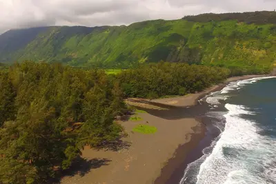 Image de Échelonnement Waipio Valley et Ocean View