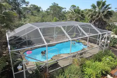 Image de 27 juillet, 3990 $. Semaine écran piscine courte BeachPath Golfe vues Free Gear Gear