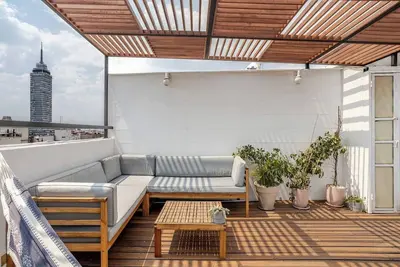 Image de Penthouse à Centro Historico avec 2 chambres / 2 salles de bain et terrasse privée
