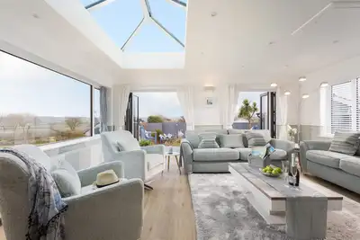 Image de Luxe, Cottage romantique pour 2 Nr Padstow avec joli jardin et belles vues