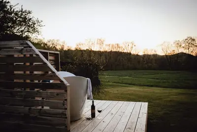 Image de Décrit comme - Un endroit très spécial, serein et magnifique, nos chiens sont au paradis.