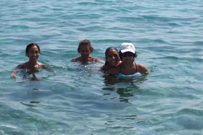 Image de Ă moins de 200 m de la belle bleue ionique mer