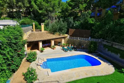 Image de Belle villa méditerranéenne, à Paguera, avec piscine et un emplacement parfait.