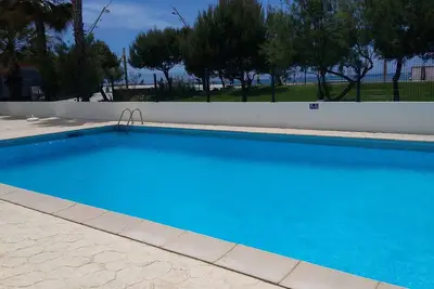 Image de T2_Edif Carteia_First ligne de plage de Forte Novo-Piscina-Free wifi