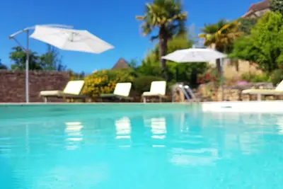 Image de Dordogne villasoccitanes \"Les Palmiers\" maison de caractère avec piscine privée