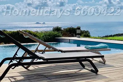 Image de Villa luxueuse classée 5 *, belle piscine et incroyable vue mer à Santa Giulia