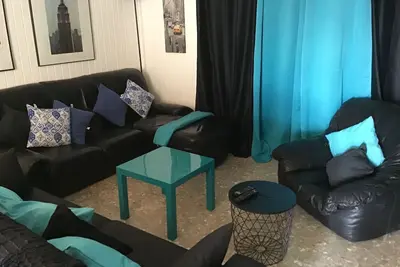 Image de très bel appartement, 150m de la mer, spacieux, près d'une belle pinède, calme
