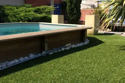 Image de Location juillet et août villa 140m², 8 couchages, piscine, 25 mn de la mer.