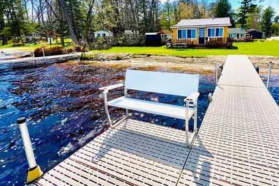 Image de Cabine familiale de deux chambres sur le magnifique lac Noquebay