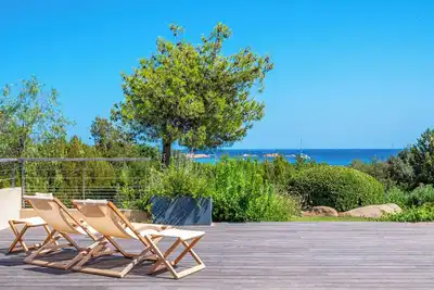 Image de Villa haut de gamme sur Palombaggia, accés 40m plage