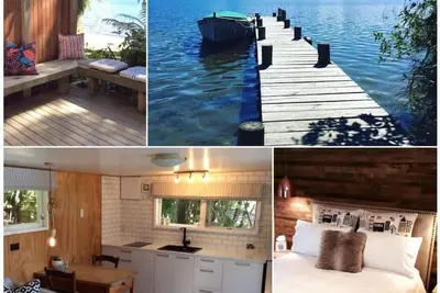 Image de Le Love Shack Luxury Lake Edge Escape.