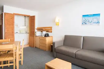 Image de Studio cosy avec WiFi gratuit à 500m des pistes, Tignes