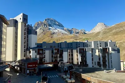 Image de 2 pièces Sud/Ouest avec Wifi, 100 m des pistes