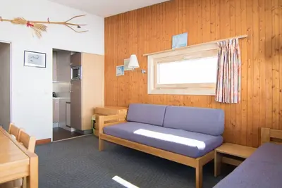 Image de 2 pièces sud/ouest proche pistes, WiFi, animaux admis