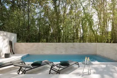 Image de Magnifique maison de vacances avec Wifi, climatisation, piscine privée, Tv, terrasse et parking