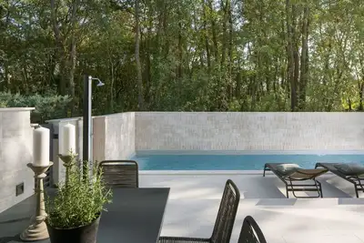 Image de Merveilleuse maison de vacances avec piscine privée, climatisation, Wifi, Tv, terrasse et parking
