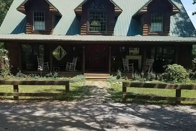 Image de Chalet au bord du lac, Pêche, Golf / randonnée à proximité, Canoë et kayak sur place, Animaux acceptés