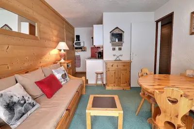 Image de Appartement 2 Pièces au Pied des Pistes - 6 Personnes