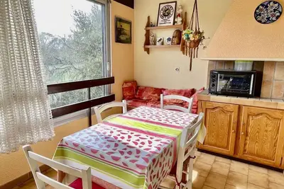 Image de Studio 4 pers, à 500m de la mer avec piscine, tennis et loggia - Argelès-sur-Mer