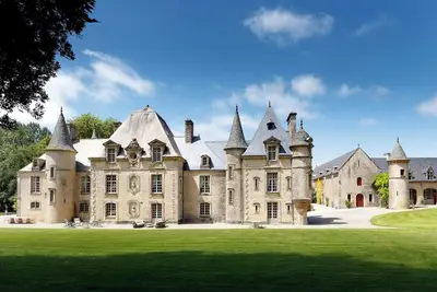 Image de Luxueux Château proche des plages du débarquement - Piscine & tennis - Normandie