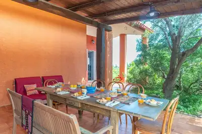 Image de Maison de vacances privée avec piscine privée, Wifi, Tv, terrasse, vue panoramique, parking