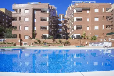 Image de Agréable appartement pour 6 personnes avec Wifi, piscine, climatisation, Tv, terrasse et parking