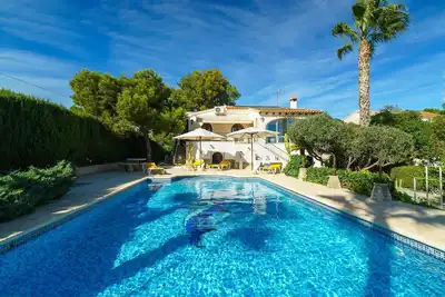 Image de Maison de vacances privée avec climatisation, Wifi, piscine privée, Tv, terrasse, vue panoramique