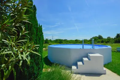 Image de Maison de vacances privée avec climatisation, piscine privée, Wifi, Tv, terrasse, animaux admis