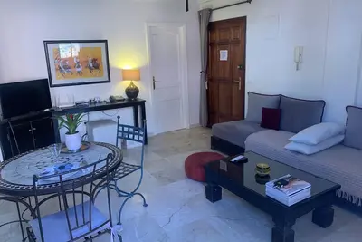 Bel  Appartement  Confortable 2 Places Centre De Gueliz Marrakech