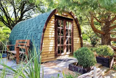 Image de «Juniper» The Cosy Pod au Greenhouse Spa Retreat - Glamping Cornwall