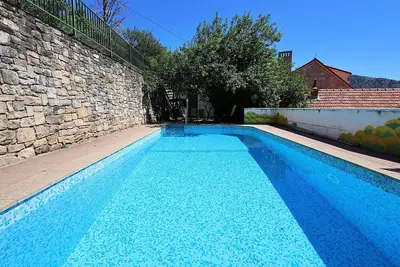 Image de Maison de vacances avec piscine privée, climatisation, Wifi, Tv, terrasse, vue panoramique, parking