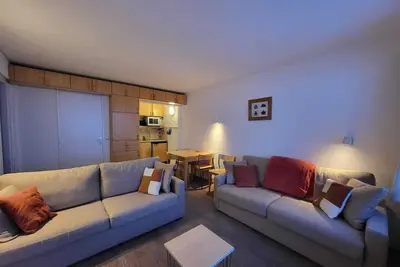 Image de Tignes : 2 pièces, 4 pers, proche des pistes, balcon sud-ouest, wifi, animaux ok