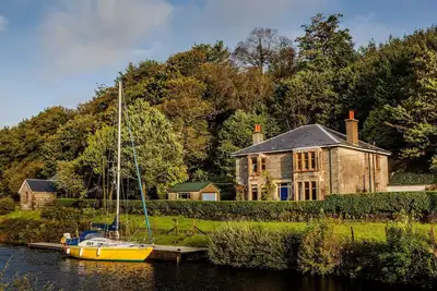 Image de Shelbourne Lodge-Belle maison de vacances-sur le Canal de Crinan 5b / R peut accueillir 11