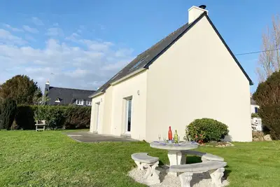 Kerbachique - Maison avec jardin en location de vacances à Plouharnel, Morbihan Sud - C89