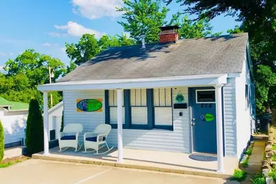 Image de Le paon bleu au centre-ville de Branson