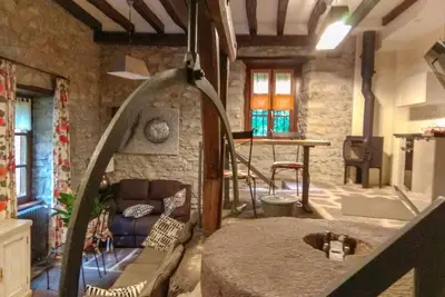 Image de Merveilleuse maison de vacances privée pour 4 personnes avec Wifi, Tv, terrasse et vue panoramique