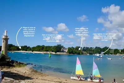 Image de Cette maison de pêcheur-jardinier en bord de mer offre une vue saisissante!