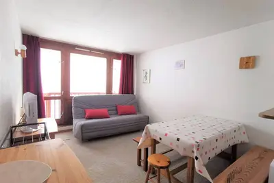 Image de Appartement T2 cabine 6 personnes - Ski - Balcon sud