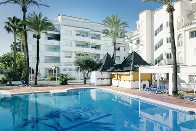 Image de Bel appartement pour 5 personnes avec climatisation, piscine, Wifi, Tv et terrasse