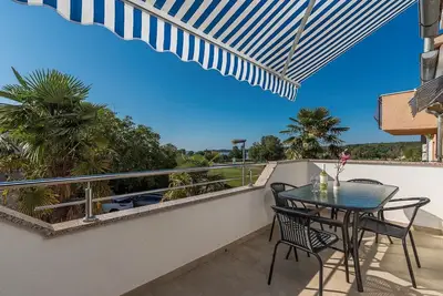 Appartement Complexe Vitas Funtana / Appartement Vitas Iii avec vue sur la mer