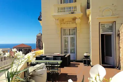 Image de Appart Ă 2 pas de Monaco 70 M2 grd terrasse vue Mer, Garage possible 20 E jour