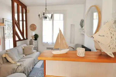 Image de Maison de Charme avec courettes / centre de Trouville / 3 chambres / 80m²