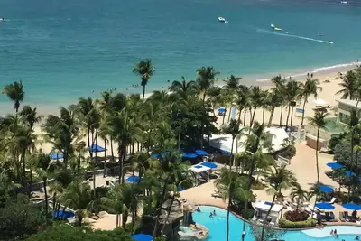 Image de Oceanfront Condo W / vue et Accès Direct à la Plage, Piscine Wifi Gratuit