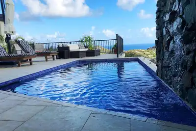 Image de Belle luxe 1 chambre-océan et coucher de soleil et piscine - minutes de Cruz Bay